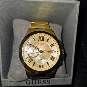 New Guess Gold Watch